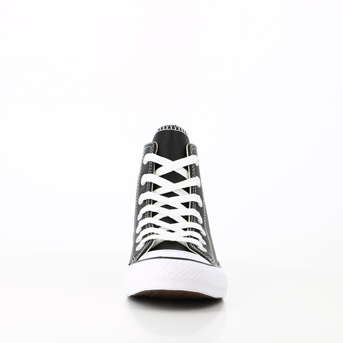 Converse chaussures converse chuck taylor all star hi cuir noir1002801_4