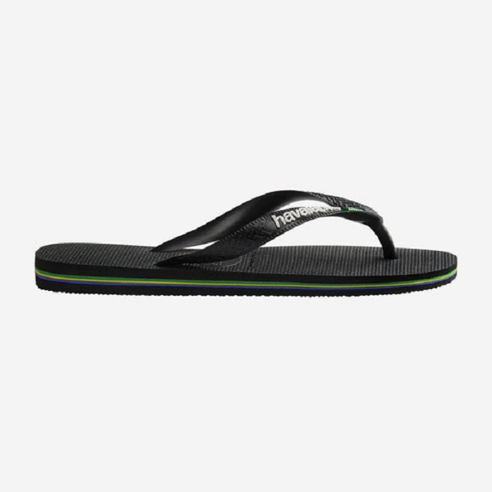 Havaianas chaussures havaianas brasil logo black black noir1007301_2