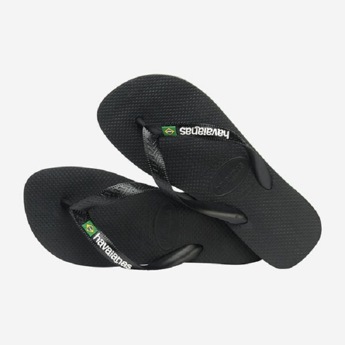 Havaianas chaussures havaianas brasil logo black black noir1007301_4