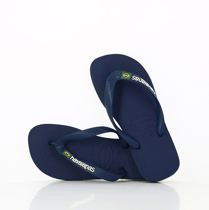 Havaianas chaussures havaianas brasil logo navy blue bleu1007801_2