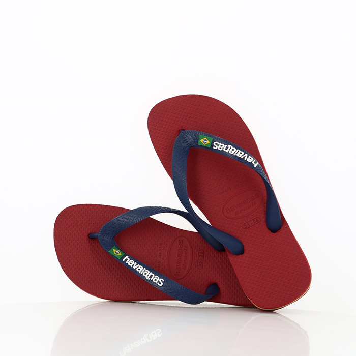 Havaianas chaussures havaianas brasil logo red rouge1008201_2