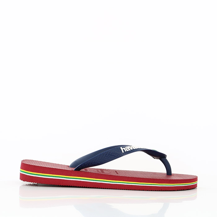 Havaianas chaussures havaianas brasil logo red rouge1008201_3