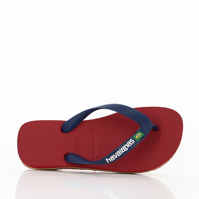 Havaianas chaussures havaianas brasil logo red rouge1008201_4