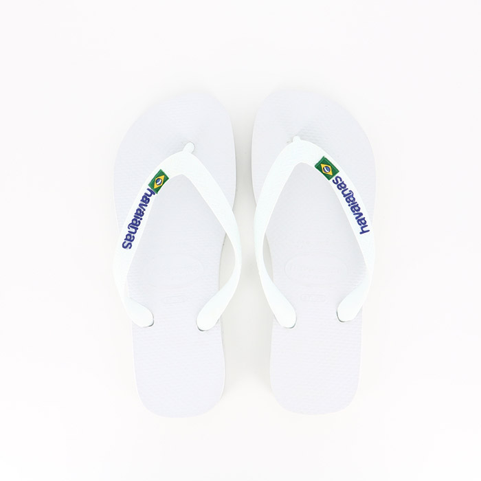 Havaianas chaussures havaianas brasil logo white blanc