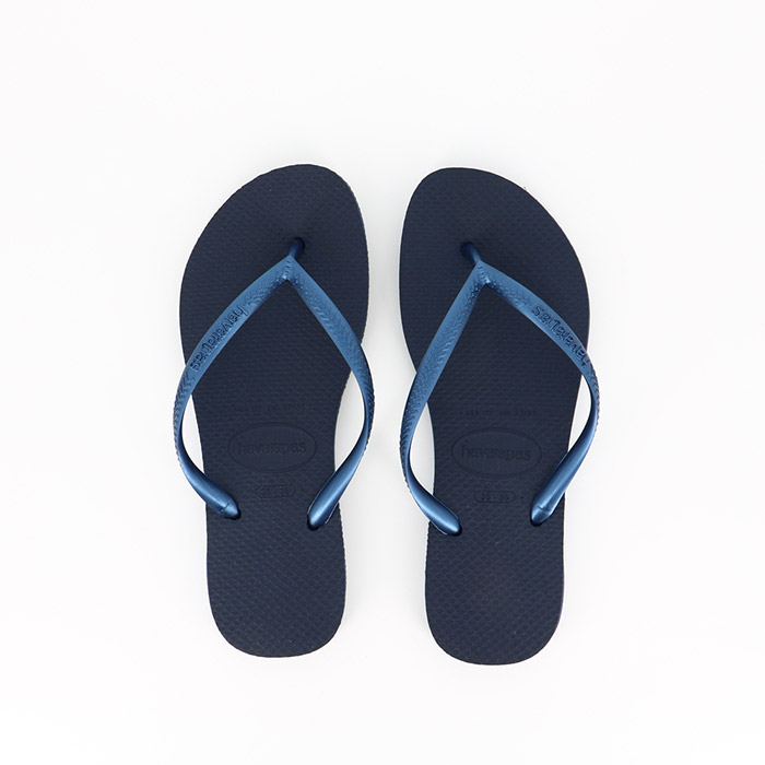 Havaianas chaussures havaianas slim navy blue bleu