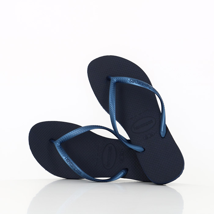 Havaianas chaussures havaianas slim navy blue bleu1008501_2