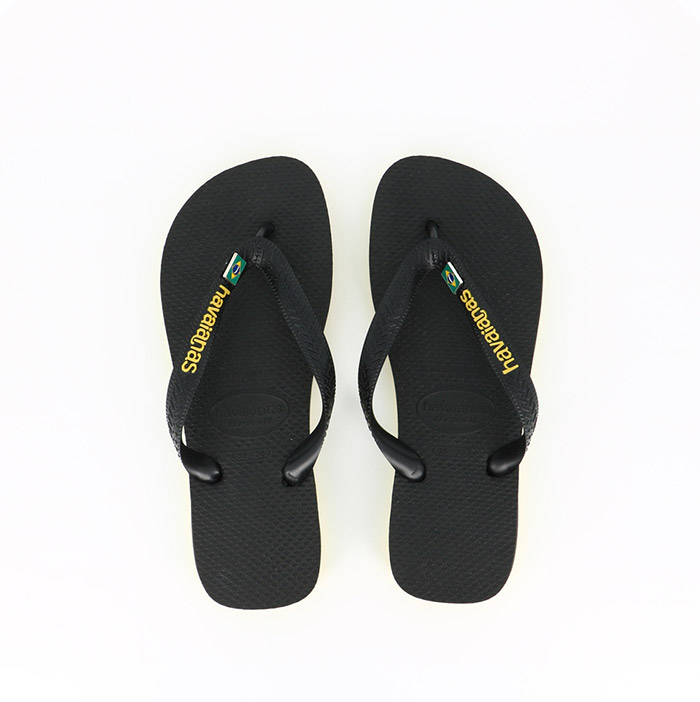 Havaianas chaussures havaianas brasil layers black noir