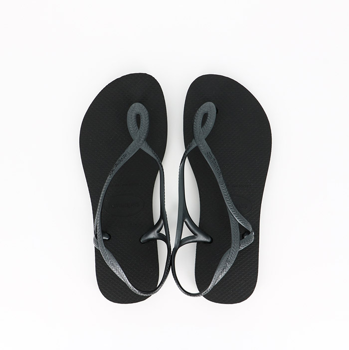 Havaianas chaussures havaianas luna black noir