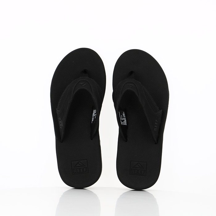 Reef chaussures reef fanning all black noir