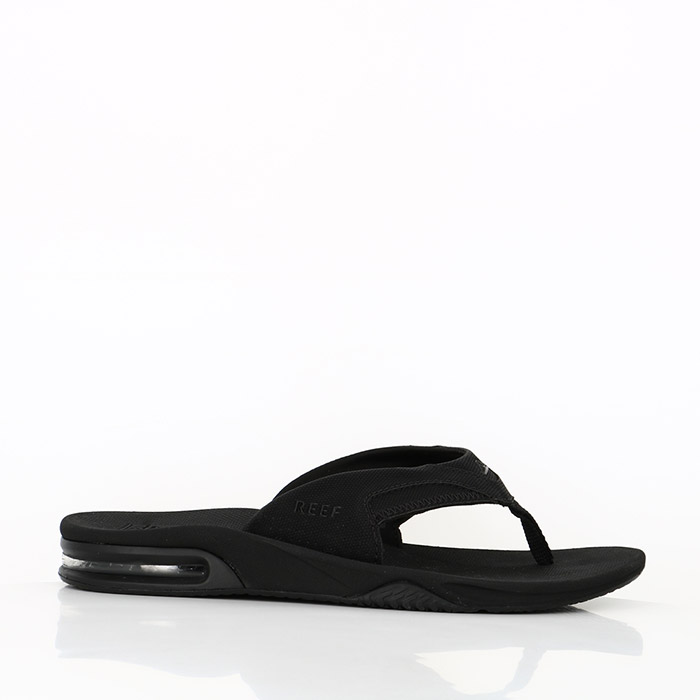 Reef chaussures reef fanning all black noir1011101_2