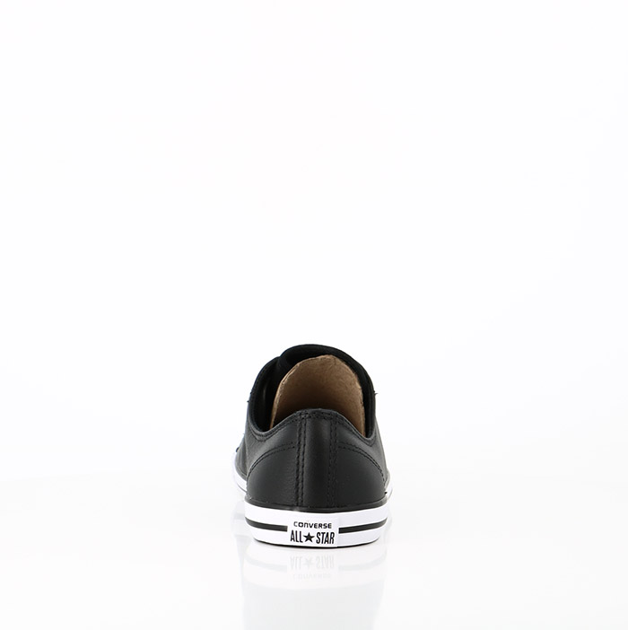 Converse chaussures converse chuck taylor all star ox dainty cuir noir1011301_3