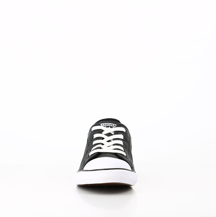 Converse chaussures converse chuck taylor all star ox dainty cuir noir1011301_4