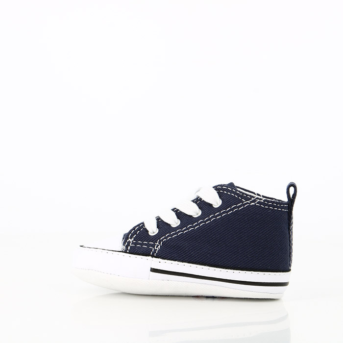 Converse chaussures converse bebe chuck taylor first star hi marine bleu1011501_2