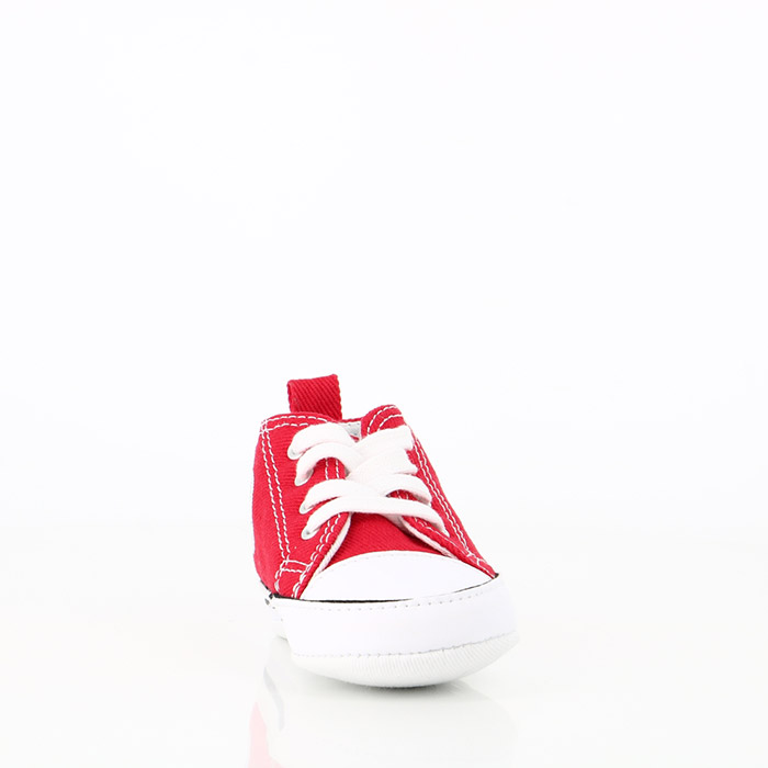 Converse chaussures converse bebe chuck taylor first star hi rouge1011701_3