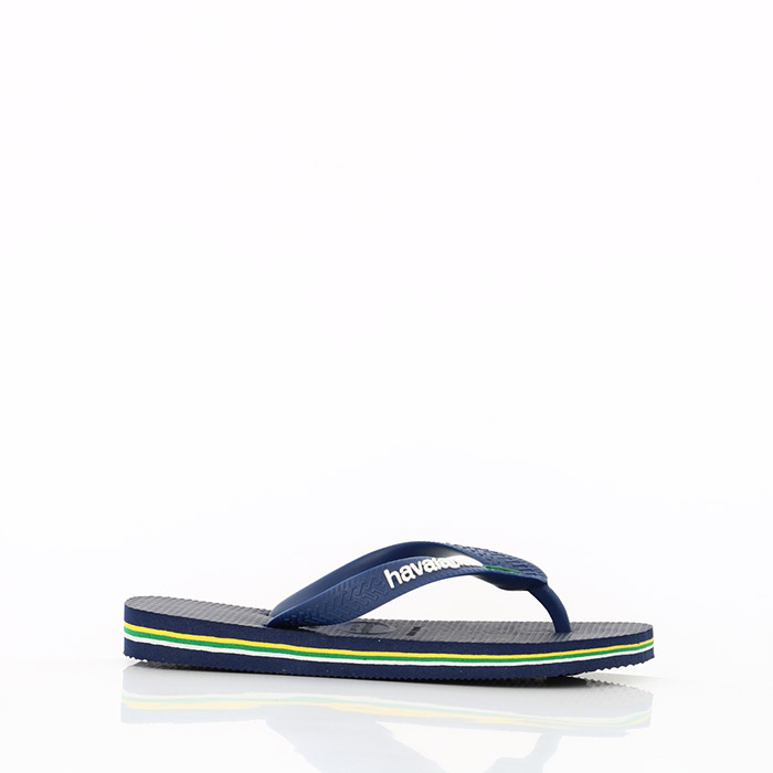 Havaianas chaussures havaianas enfant brasil logo navy blue bleu1012201_3