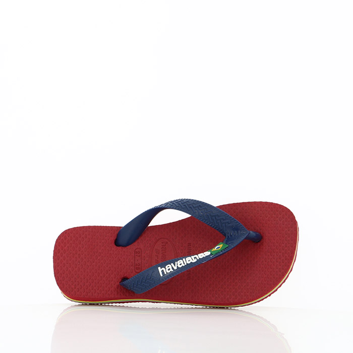 Havaianas chaussures havaianas enfant brasil logo red rouge1012701_4