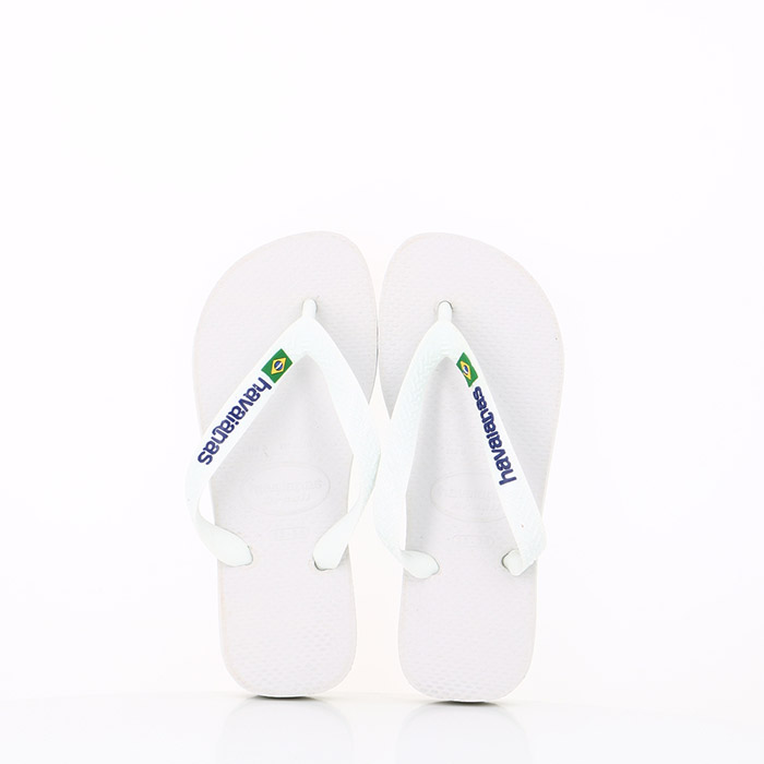 Havaianas chaussures havaianas enfant brasil logo white blanc