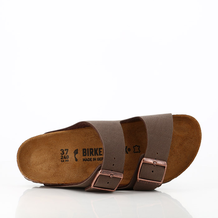 Birkenstock chaussures birkenstock arizona mocca femme marron1018801_5