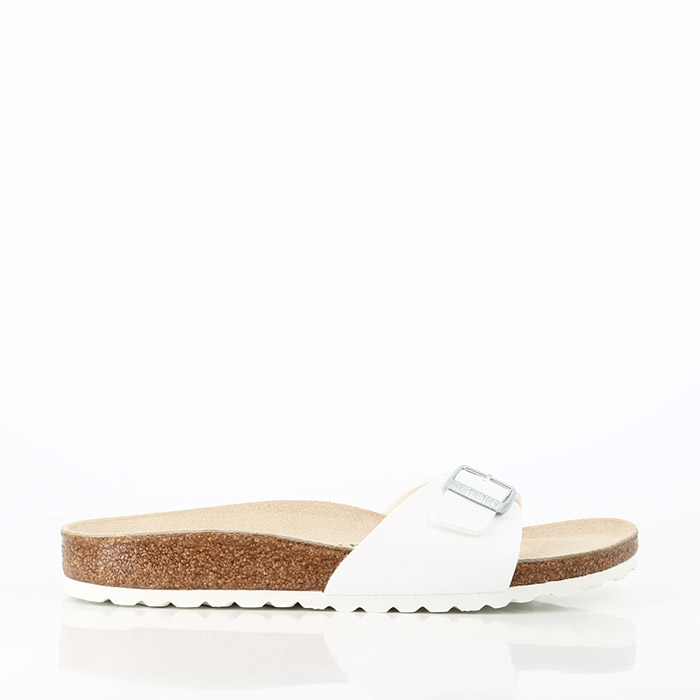 Birkenstock chaussures birkenstock madrid white femme blanc