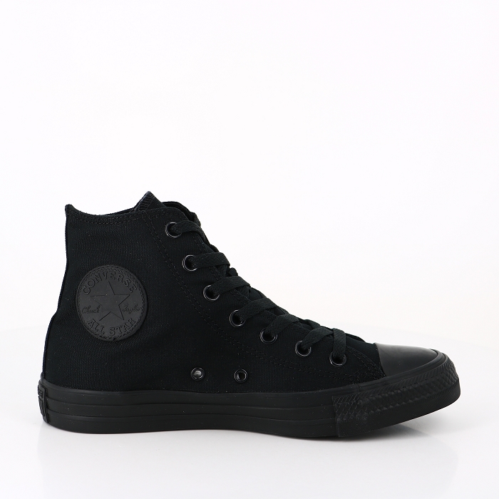 Converse chaussures converse chuck taylor all star hi mono noir