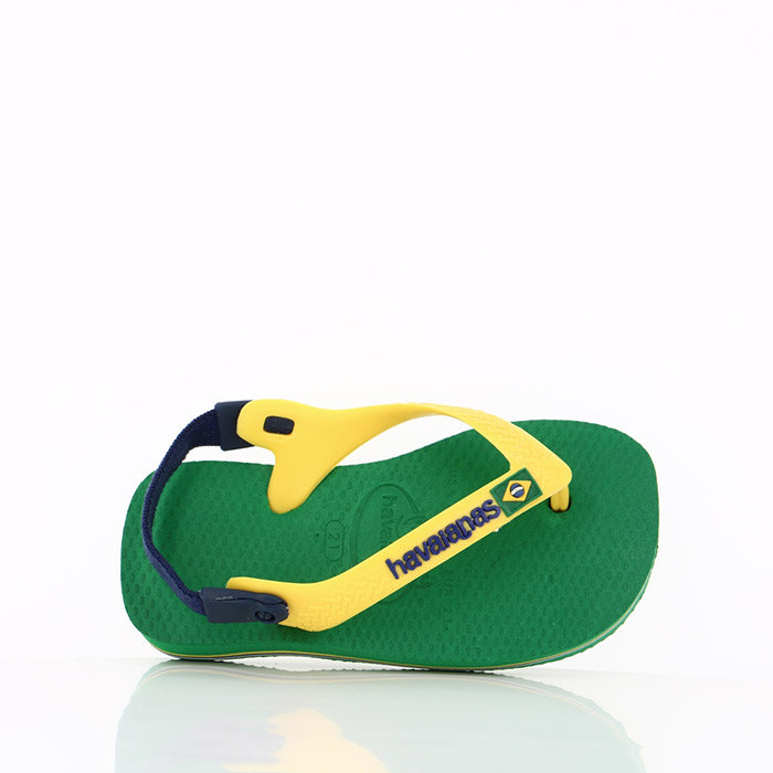 Havaianas chaussures havaianas bebe brasil logo green vert1026501_2