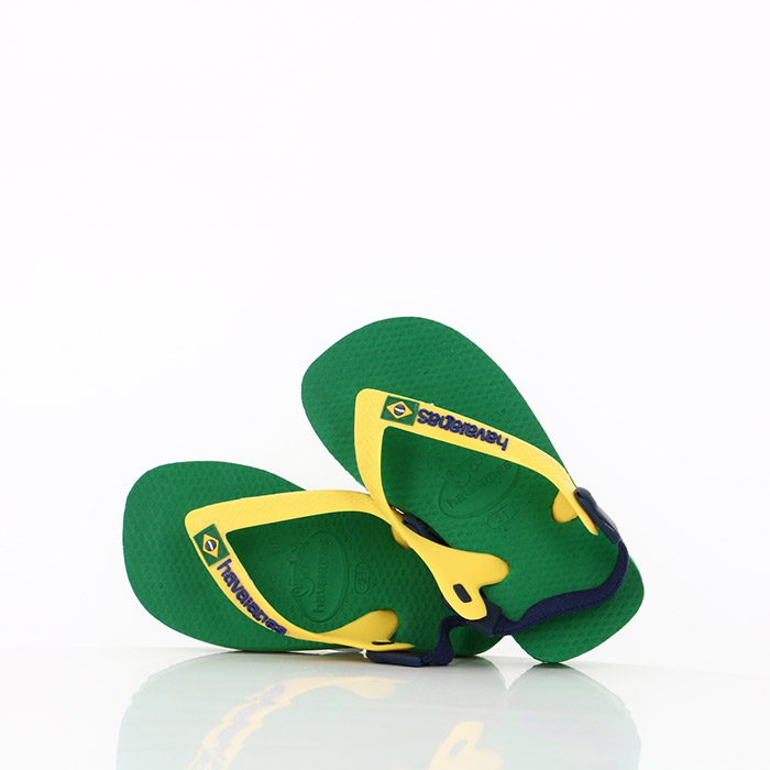 Havaianas chaussures havaianas bebe brasil logo green vert1026501_4