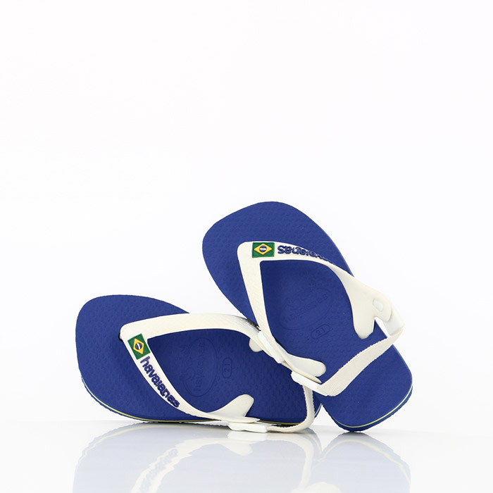 Havaianas chaussures havaianas baby brasil logo ii marine blue bleu1026701_2