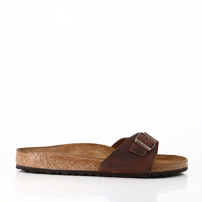 Birkenstock chaussures birkenstock madrid cuir habana marron