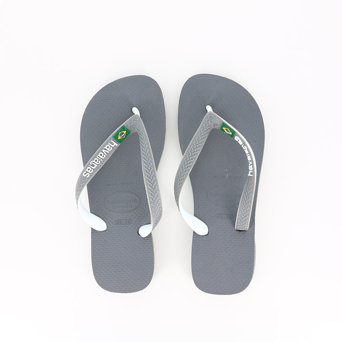 Havaianas chaussures havaianas brasil mix steel grey white white gris