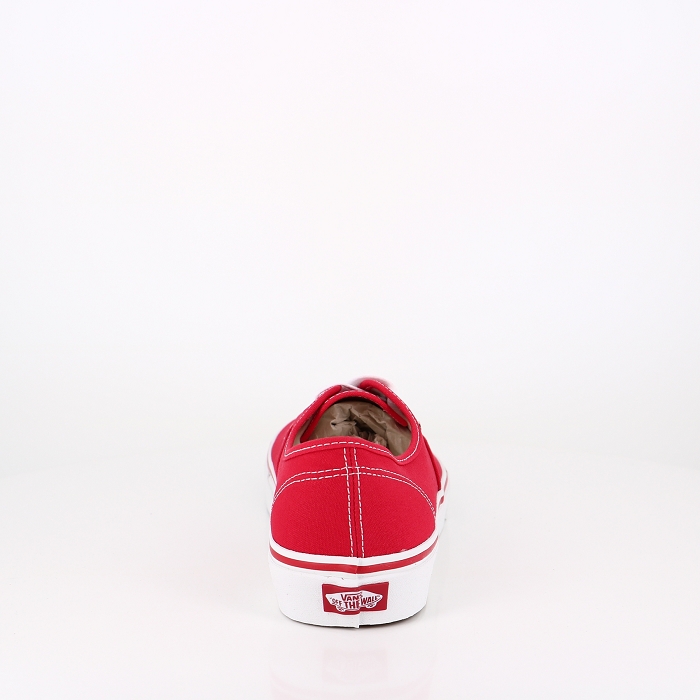 Vans chaussures vans  authentic red 1034101_4