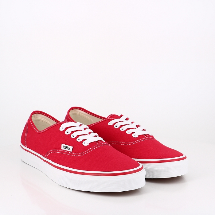 Vans chaussures vans  authentic red 1034101_5