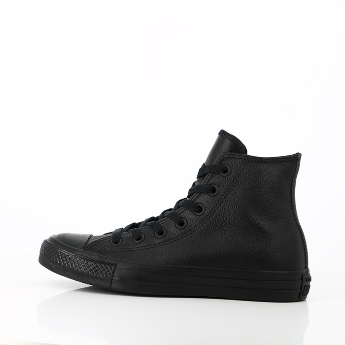 Converse chaussures converse chuck taylor all star hi cuir mono noir1037901_3