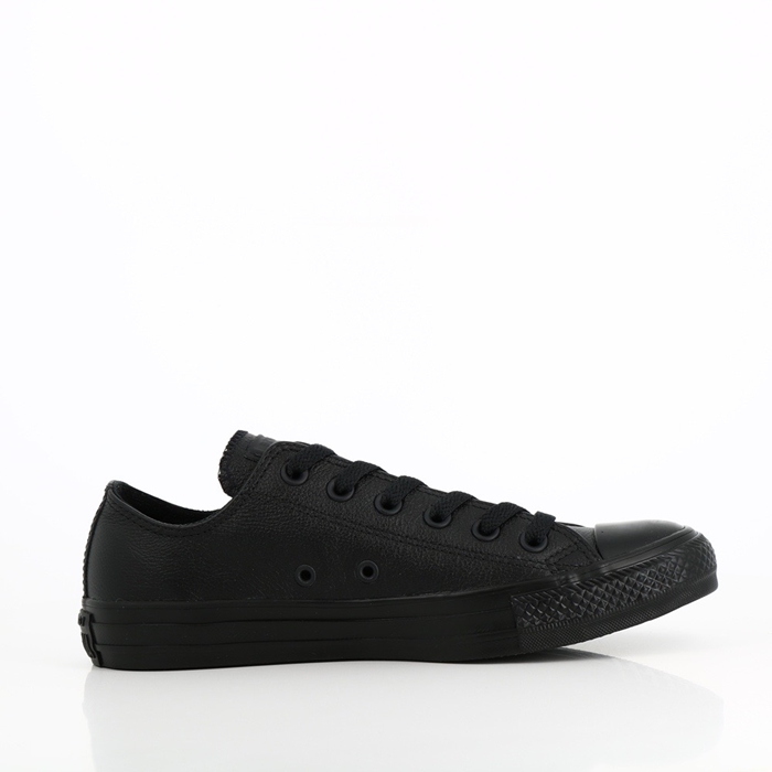 Converse chaussures converse chuck taylor all star ox cuir mono noir