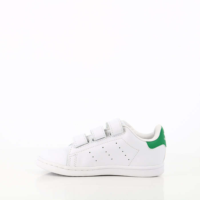 Adidas chaussures adidas bebe stan smith scratch vert blanc1043801_3