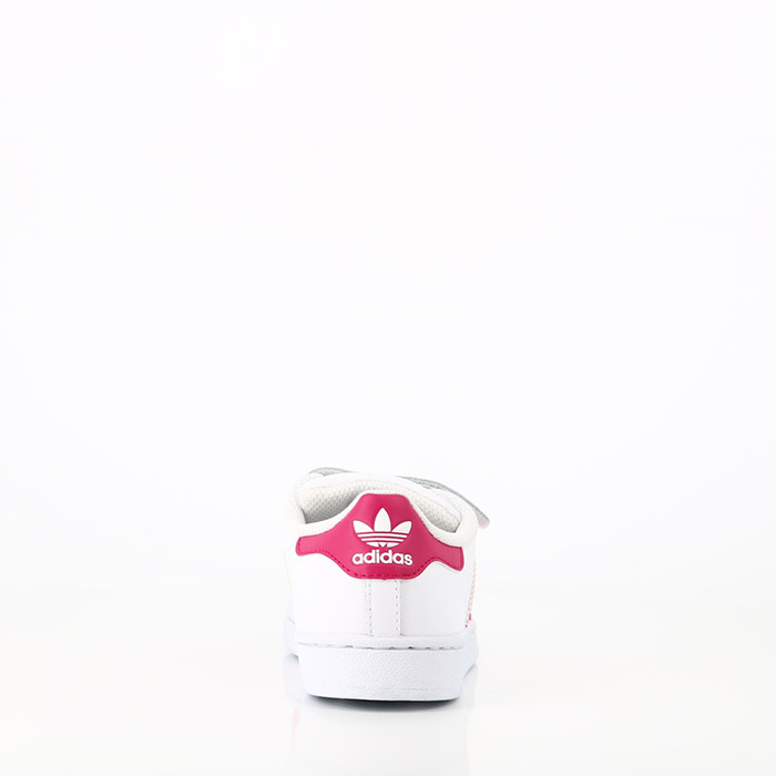 Adidas chaussures adidas enfant superstar scratch blanc rose blanc1052401_2