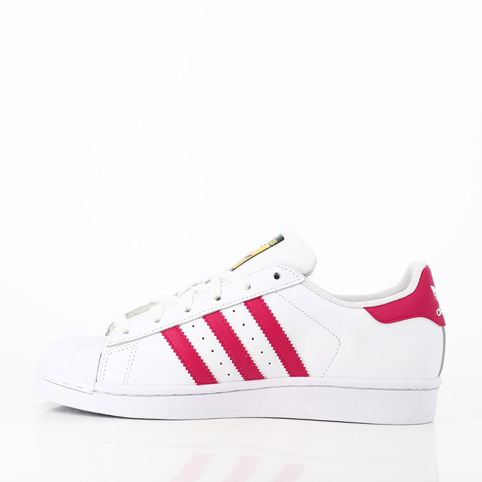 Adidas chaussures adidas superstar blanc rose blanc1053301_3