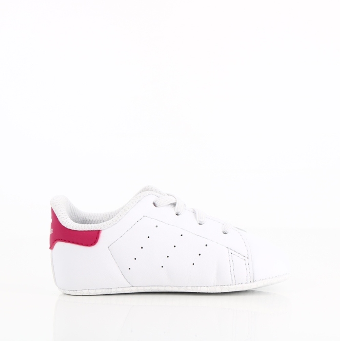 Adidas chaussures adidas bebe stan smith crib blanc blanc rose blanc