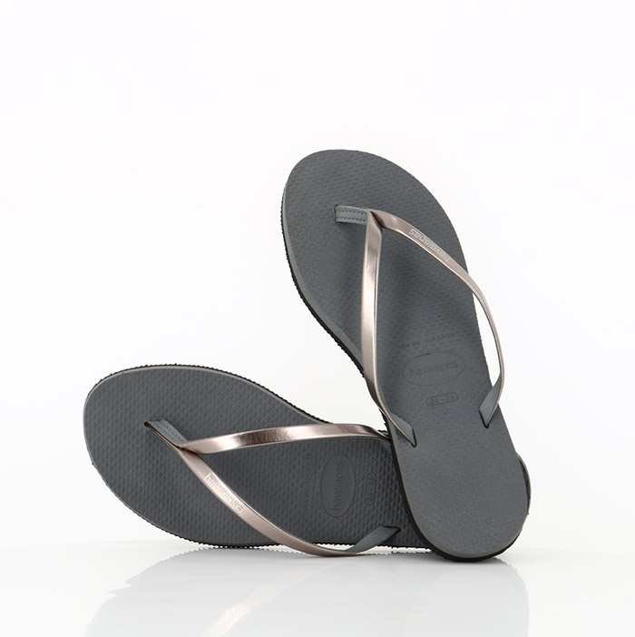 Havaianas chaussures havaianas you metallic steel grey gris1068501_2