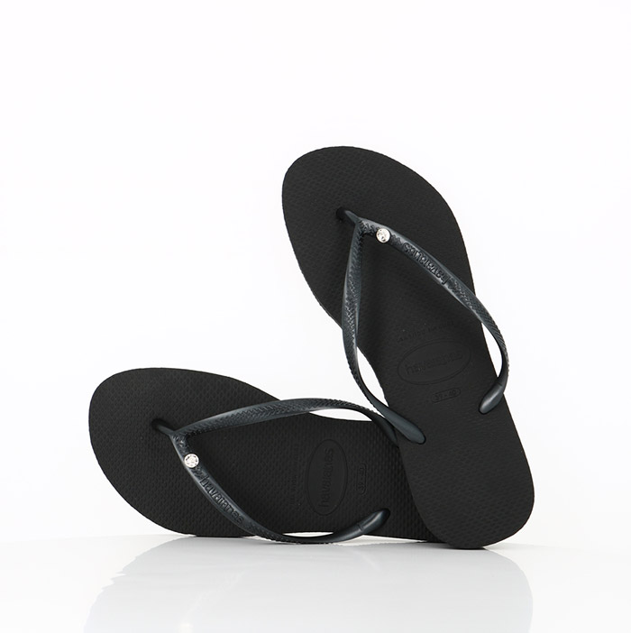 Havaianas chaussures havaianas slim crystal sw ii black noir1068701_2