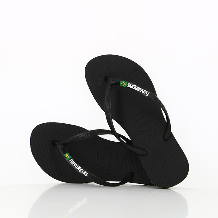 Havaianas chaussures havaianas slim brasil logo black noir1069701_2