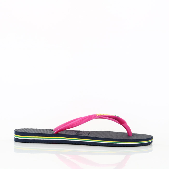 Havaianas chaussures havaianas slim brasil logo navy blue bleu1069801_3