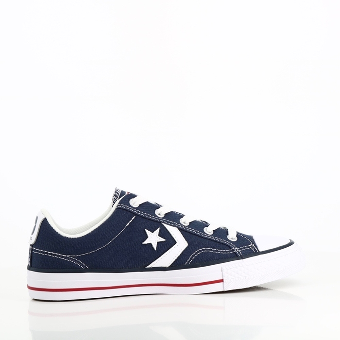 Converse chaussures converse star player ox navy white navy bleu