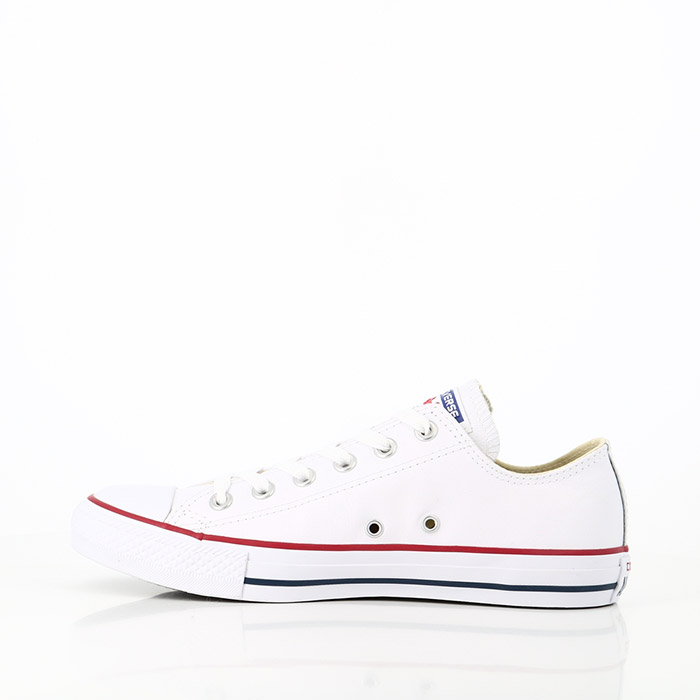 Converse chaussures converse chuck taylor all star ox cuir blanc blanc1079901_3