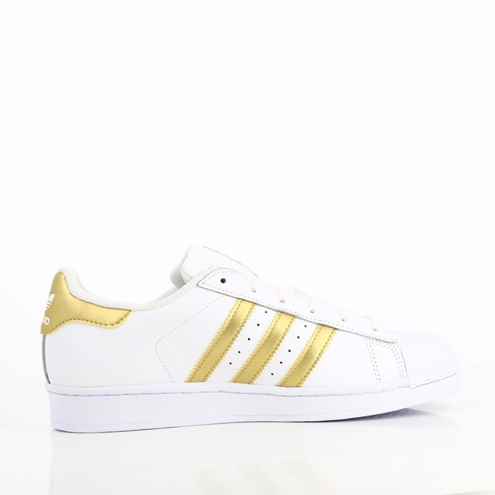 Adidas chaussures adidas superstar blanc or or blanc