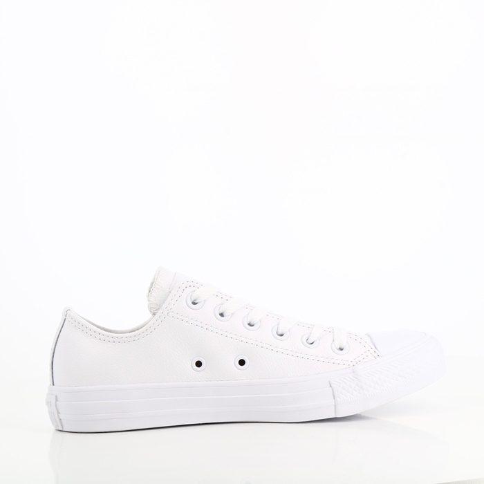 Converse chaussures converse chuck taylor all star ox cuir mono blanc