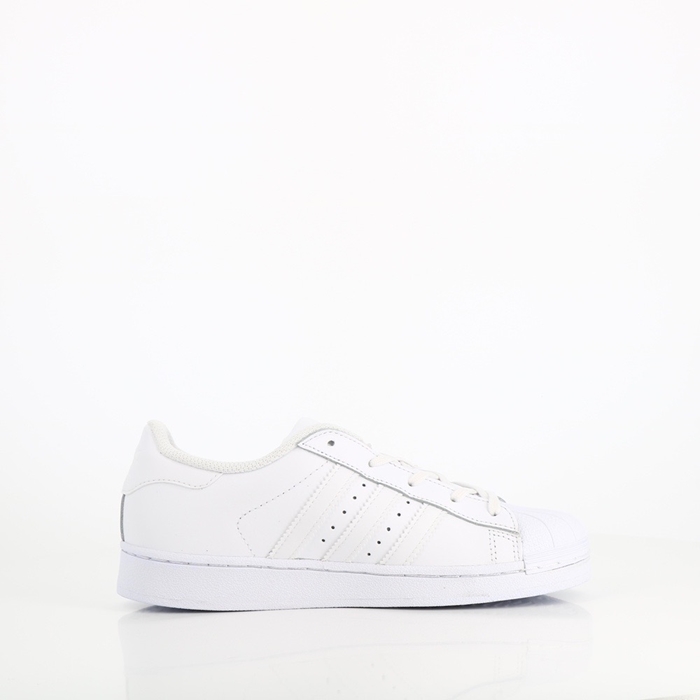 Adidas chaussures adidas enfant superstar lacets blanc