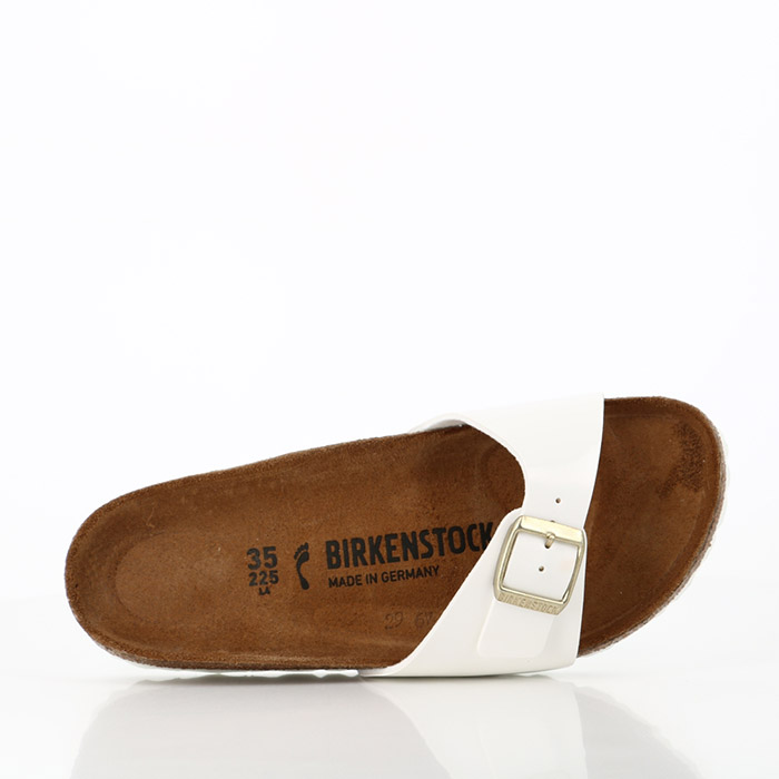 Birkenstock chaussures birkenstock madrid bf patent white blanc1110701_2