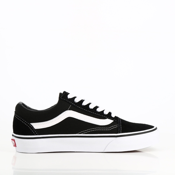 Vans chaussures vans old skool black white noir