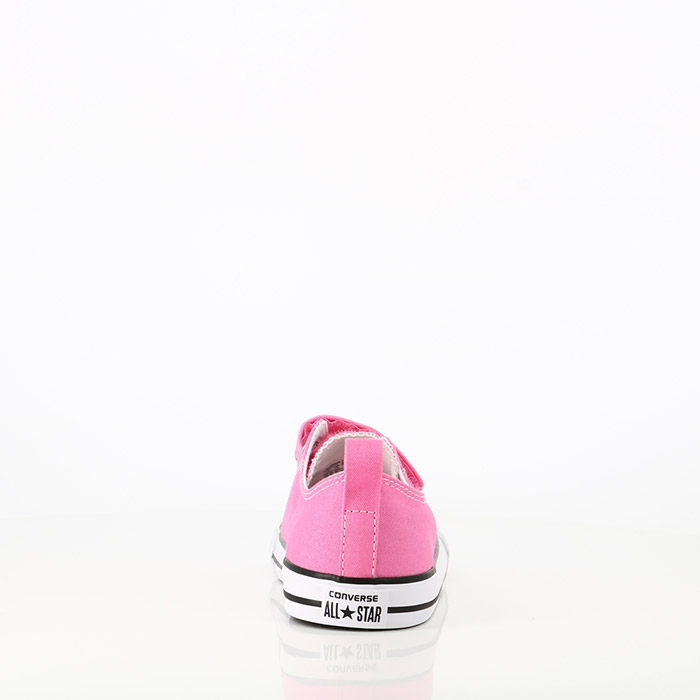 Converse chaussures converse bebe chuck taylor 2v canvas low top pink rose1137901_3
