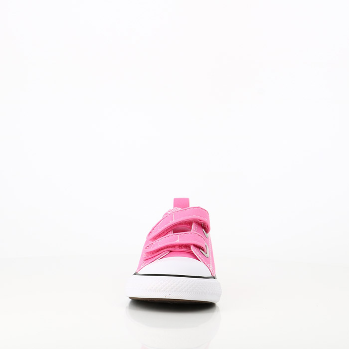 Converse chaussures converse bebe chuck taylor 2v canvas low top pink rose1137901_4